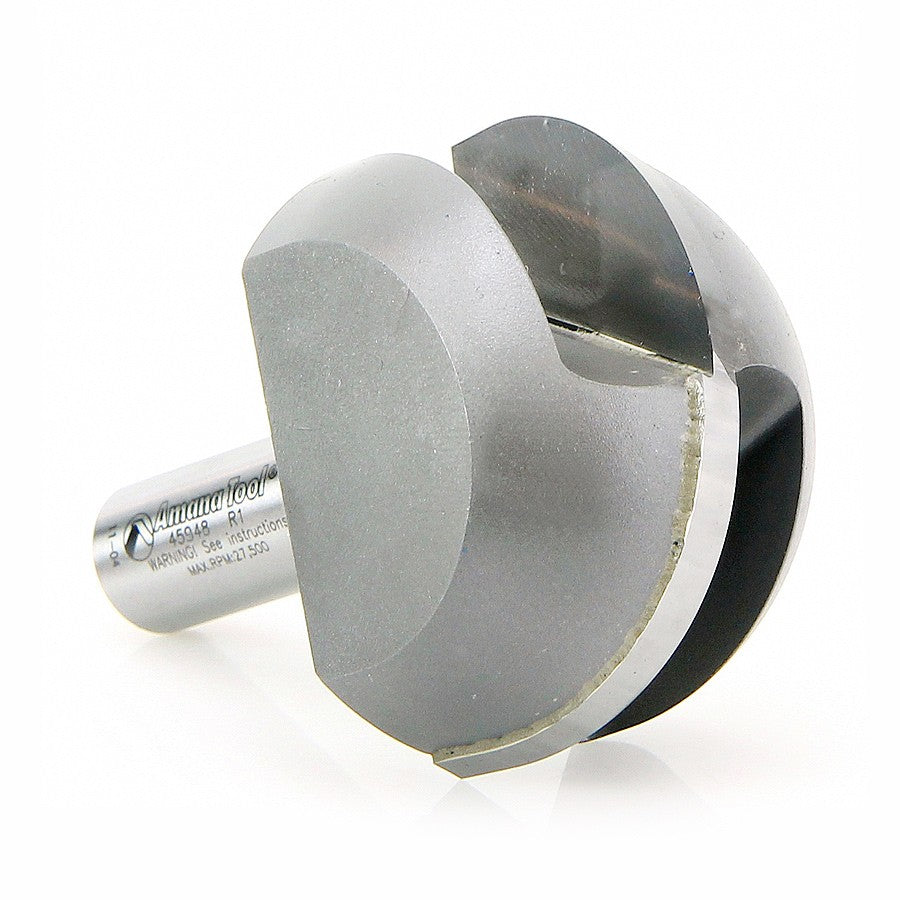 Amana Tool Core Box 1-1/8 Rad. 1/2 in Shank 45949