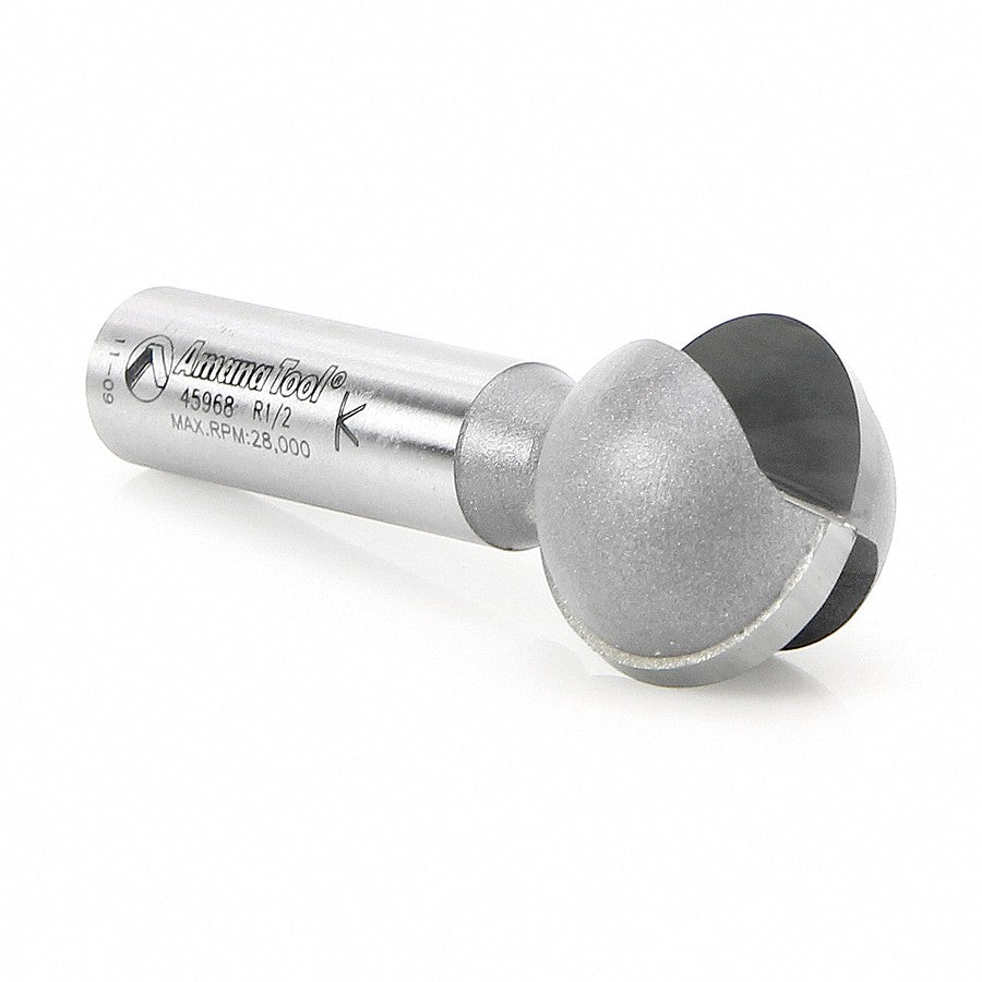 Amana Tool Plunge Ball 1 in Dia. 1/2 in Shank 45968