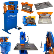 MetalPro 45-Ton Ironworker w/ 8" Shear Kit, 12" Brake Kit BNDL-MP4500FS-S8-B12-P0