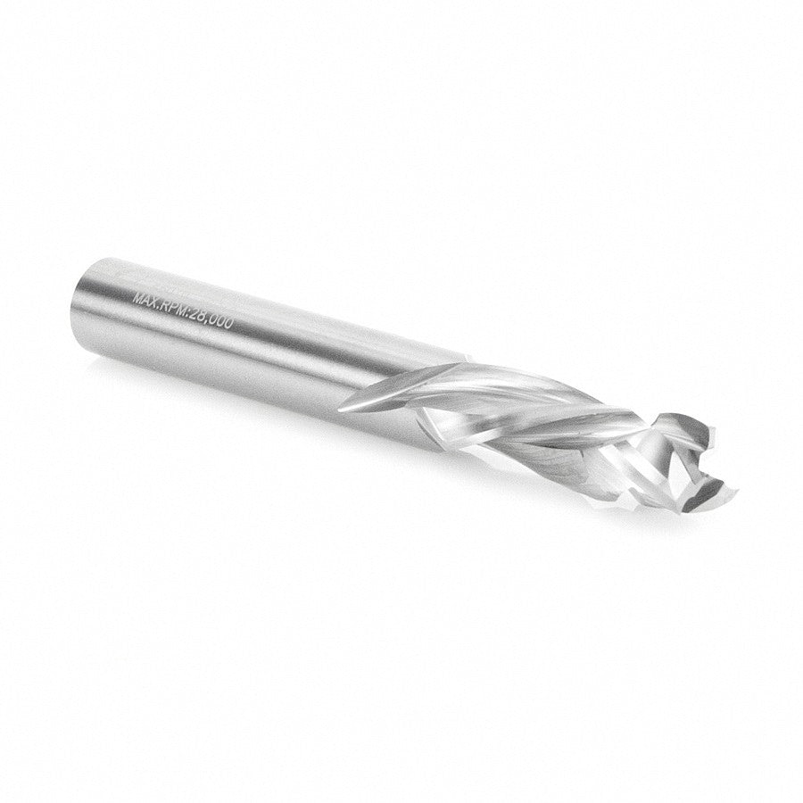 Amana Tool 3FL S.CarbideCompression 3/8 in Dia. 46010