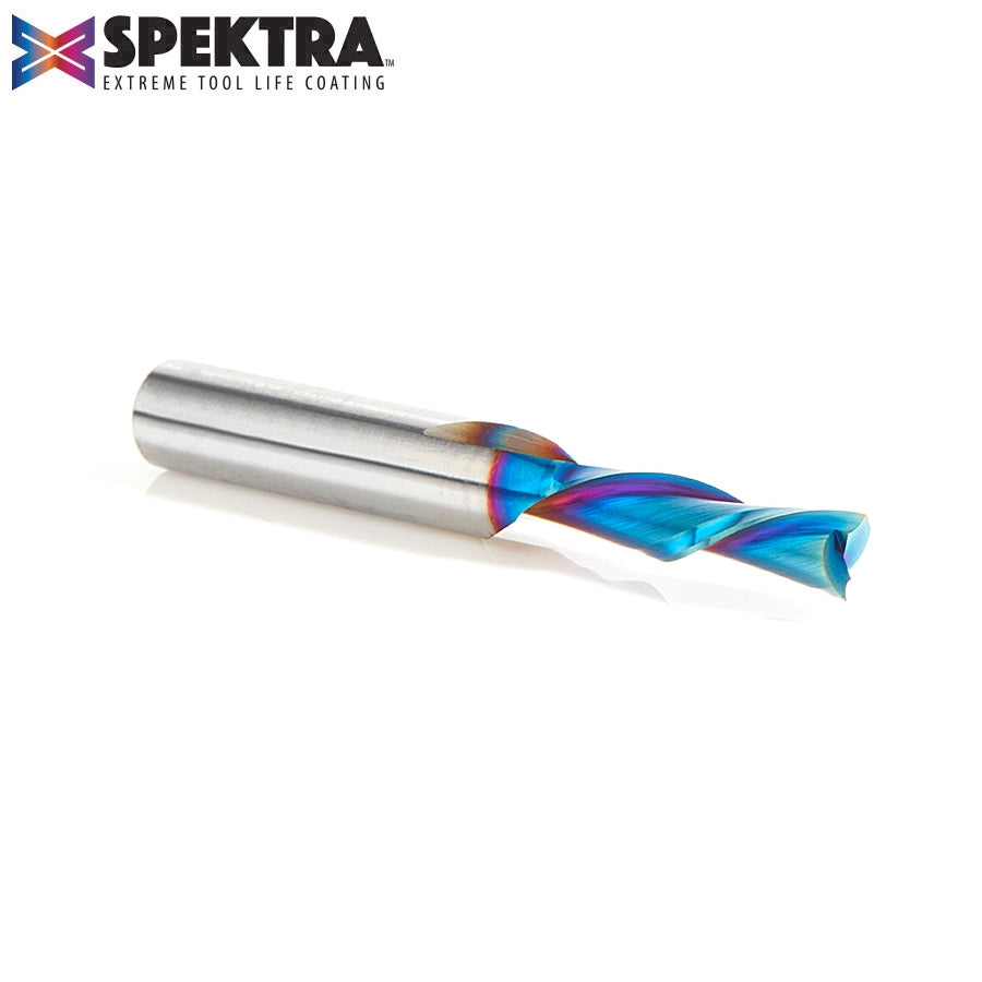 Amana Tool 3/16D x 1/4 in Shank Down Cut Spiral, Spektra 46201-K