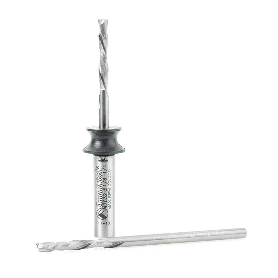 Amana Tool 2 pc 1/8 Compression & Adapter 46184