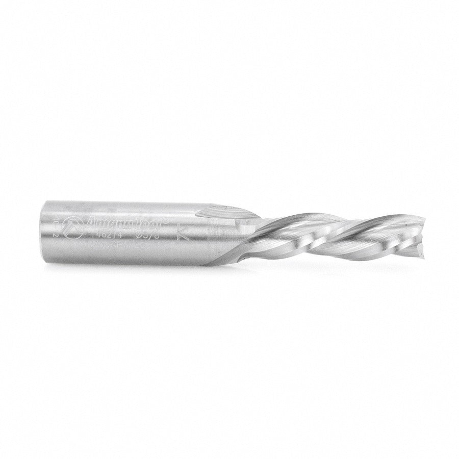 Amana Tool Solid Carbide Spiral 3/8 in Dia. 46214