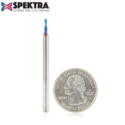 Amana Tool 1/16D x 1/8Shank Down Cut Spiral, Spektra 46237-K