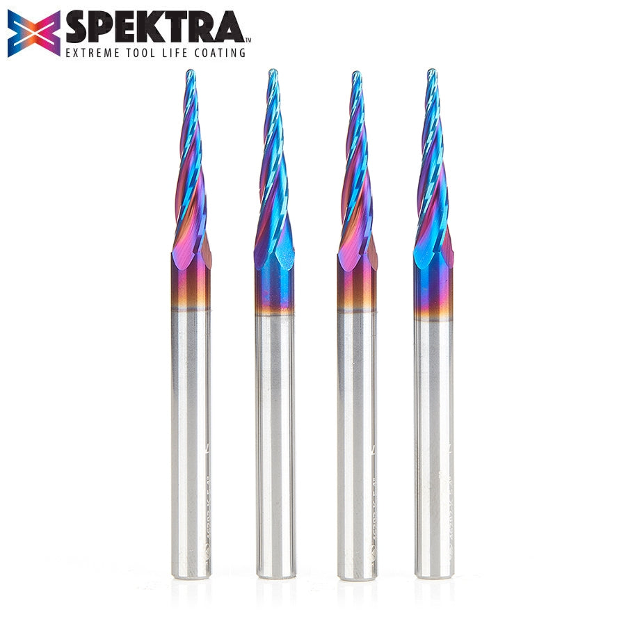 Amana Tool 5 pc 1/16 Carving 3DTaper, Spektra 46282-K-5