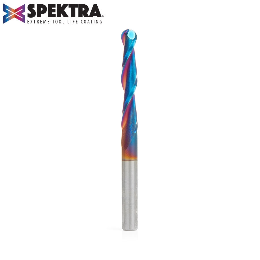 Amana Tool 1/4 in Carving 3D Ball Nose, SpektraTR 46294-K