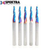 Amana Tool 5-Pack 1/8 Carving 3DTaper, Spektra 46286-K-5