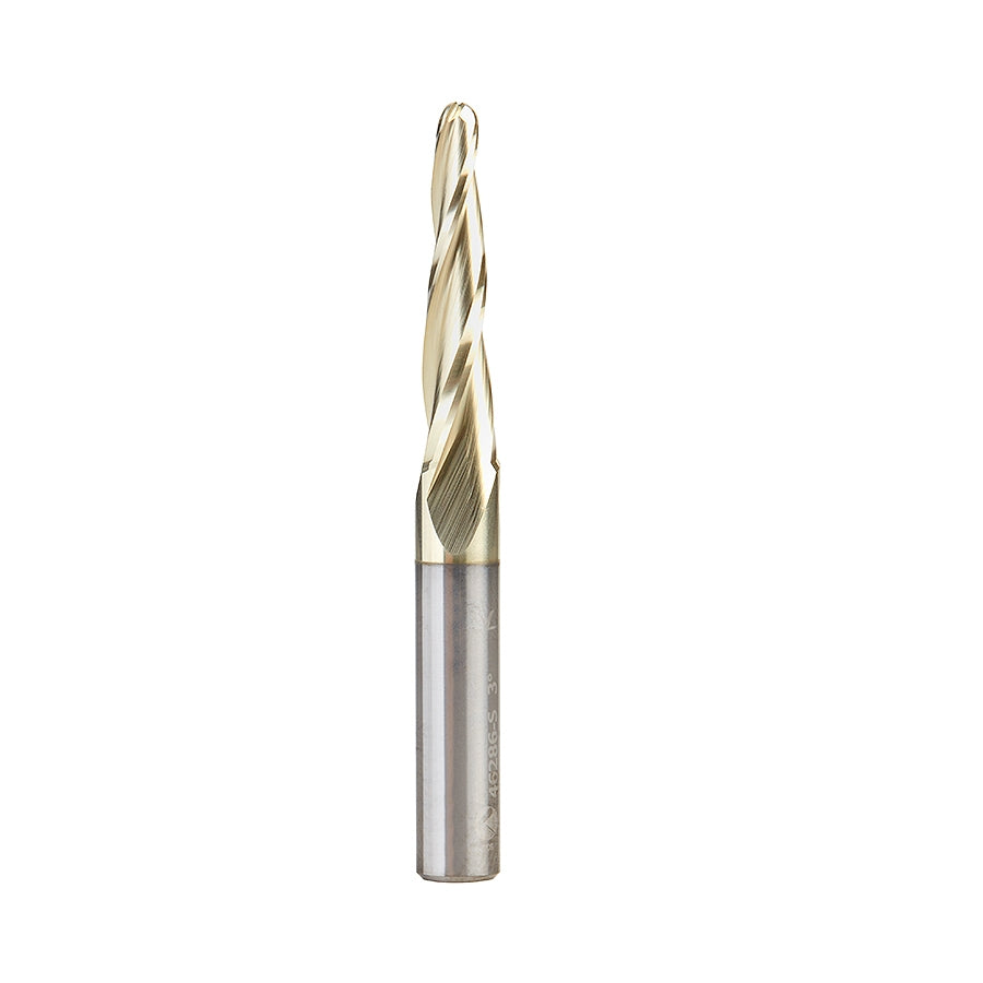 Amana Tool 1/8 Carving 3D Tapered Ball Nose 46286-S
