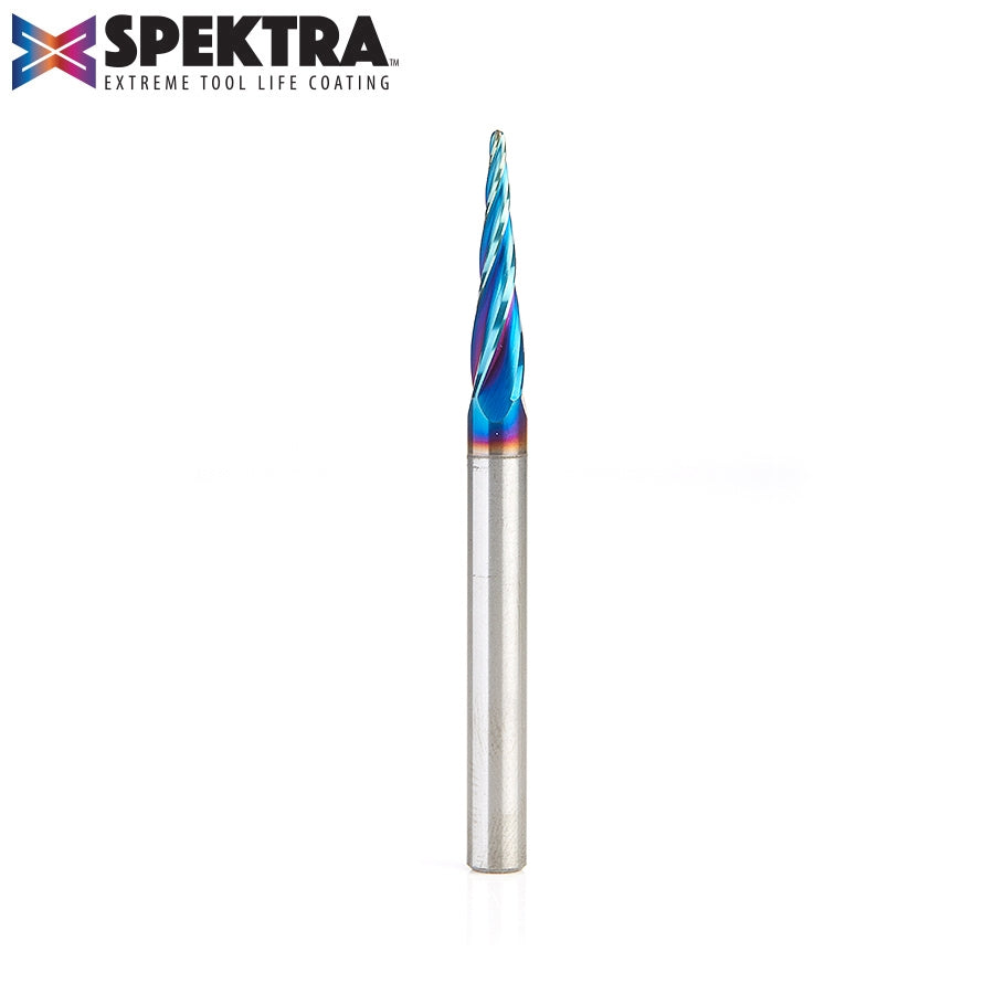 Amana Tool 1/16 Carving 3D TaperBall, Spektra 46282-K