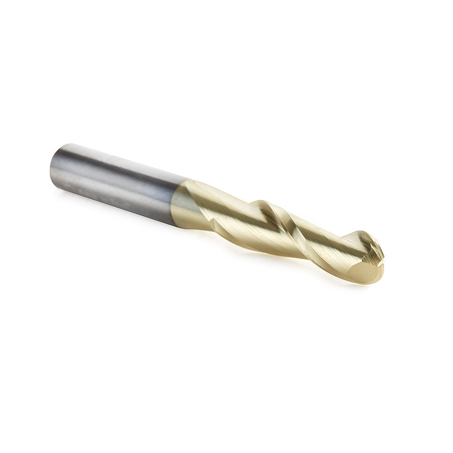 Amana Tool 1/4 in Carving 3D Ball Nose ZrN 46294-S