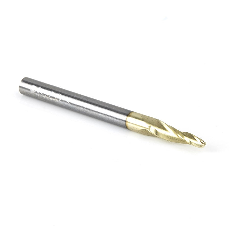 Amana Tool 1/8 Carving 3D Tapered Ball Nose 46287