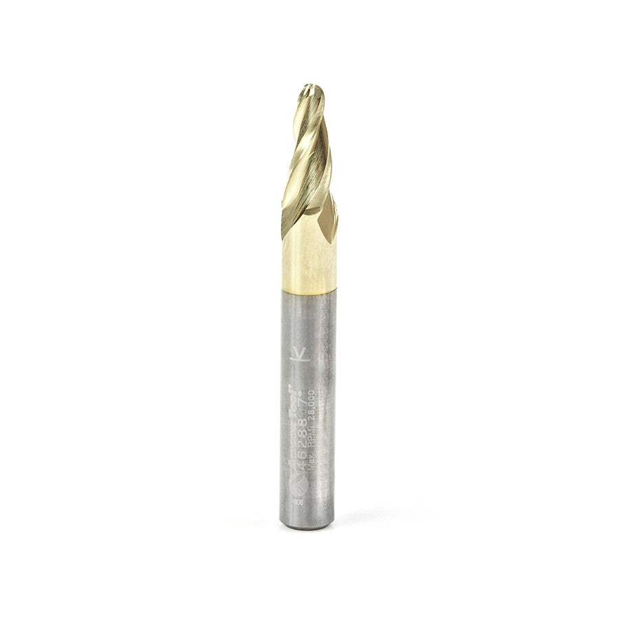 Amana Tool 1/8 Carving 3D Tapered Ball Nose 46288