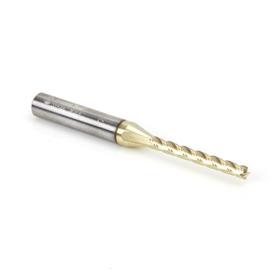 Amana Tool 1/8 Carving 3D Straight ZrN 46292