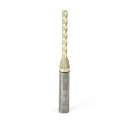 Amana Tool 1/8 Carving 3D Straight ZrN 46292