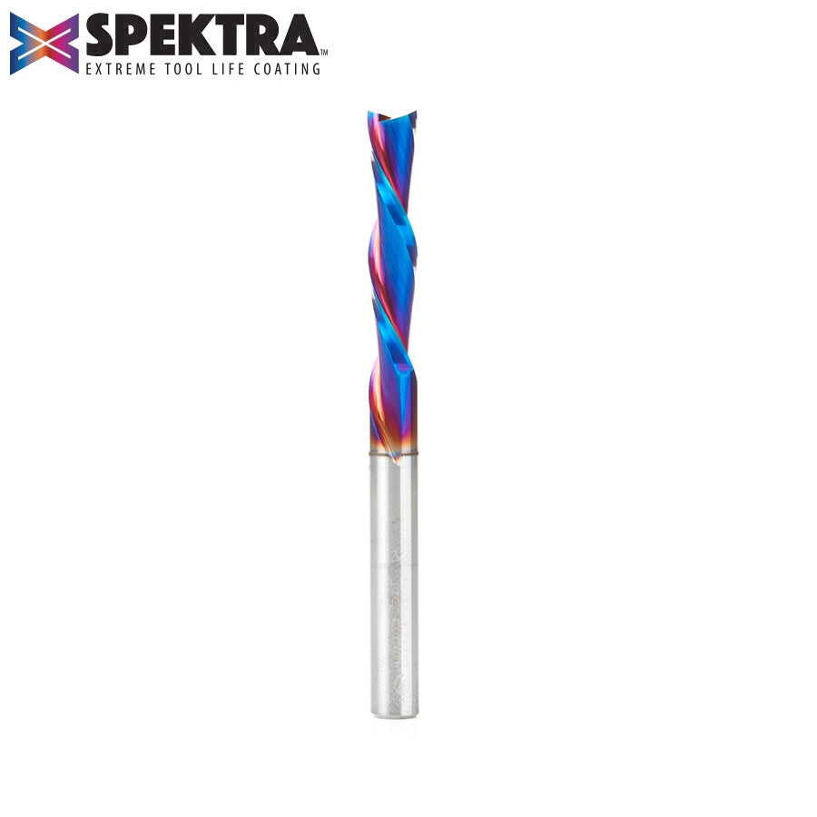 Amana Tool 1/4 inD x 1/4 in Shank Down Cut Spiral, Spektra 46421-K