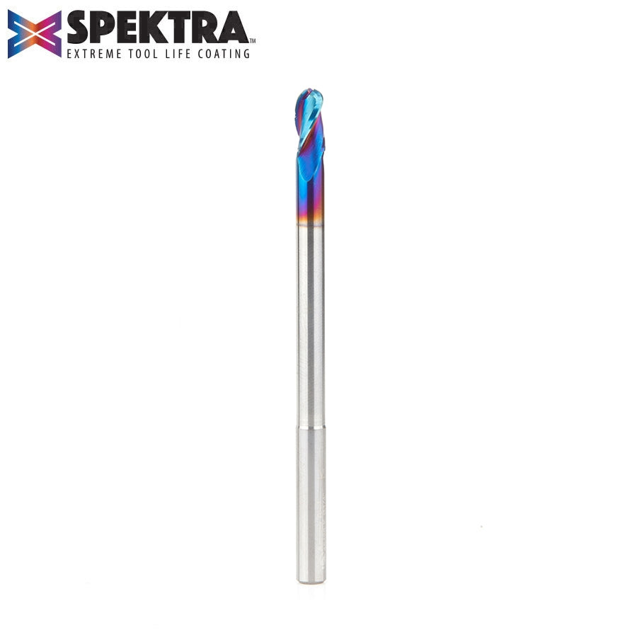 Amana Tool 1/4 in Carving 3D Ball Nose, SpektraTR 46490-K