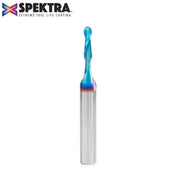 Amana Tool 1/8 in Ball Nose Up-Cut, Spektra 46369-K