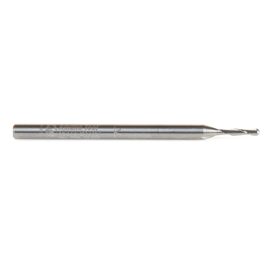 Amana Tool S.C Spiral Ball Nose Up-Cut 1/16 46373