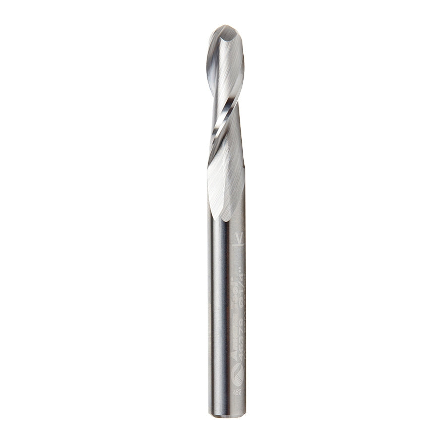 Amana Tool S.C Spiral Ball Nose Up-Cut 1/4 in 46379
