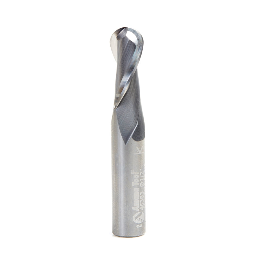 Amana Tool S.C Spiral Ball Nose Up-Cut 1/2 in 46383