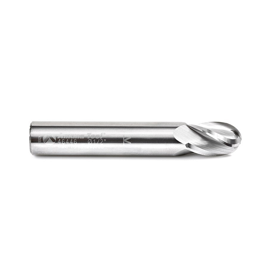 Amana Tool S.C Spiral Ball Nose 1/2 in Dia. 4F 46446