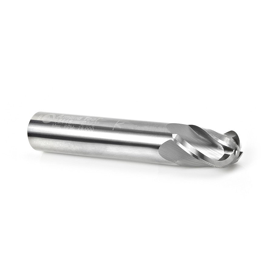 Amana Tool S.C Spiral Ball Nose 1/2 in Dia. 4F 46446