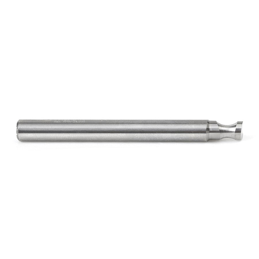 Amana Tool 1/4 in D x 1/4 in Shank Straight Plastic 46452