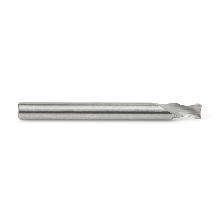 Amana Tool 1/4 in D x 1/4 in Shank Spiral O Plastic 46466