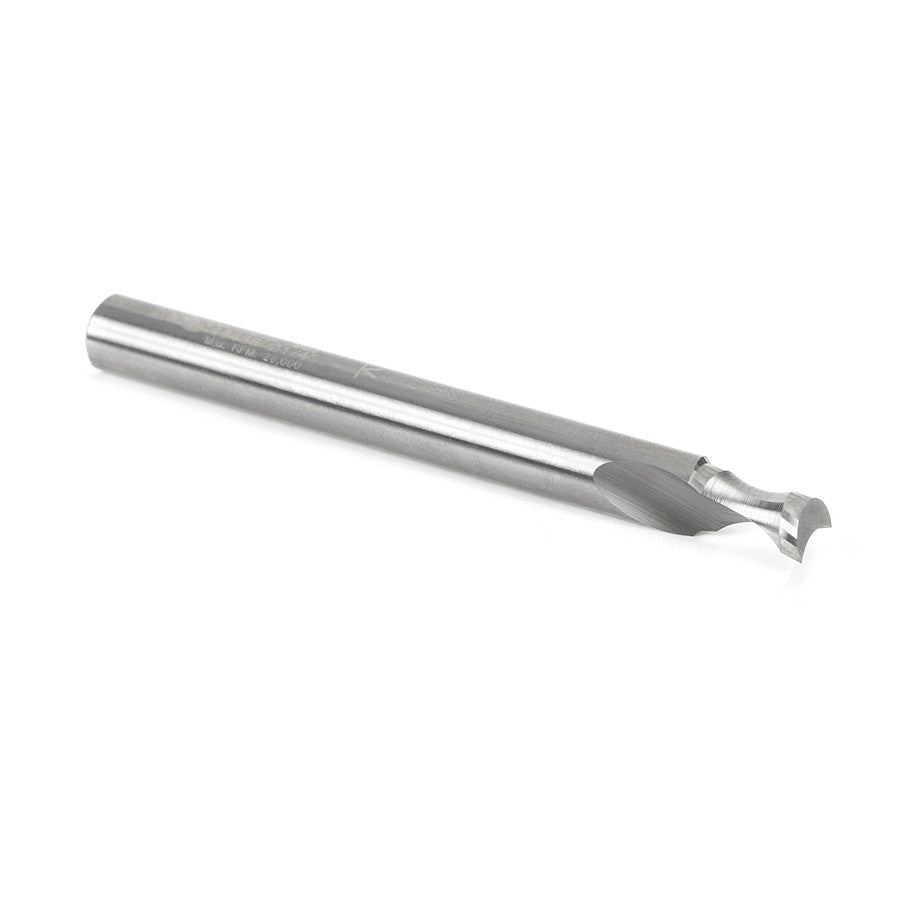 Amana Tool 1/4 in D x 1/4 in Shank Spiral O Plastic 46466