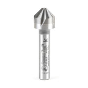 Amana Tool Solid Carbide 90 Deg,1/4 in x 1-9/16 Flute Countersink 46468