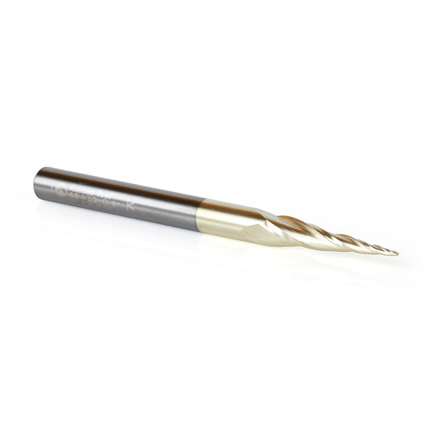 Amana Tool 0.8mm Carving 3D Tapered Ball Nose 46470