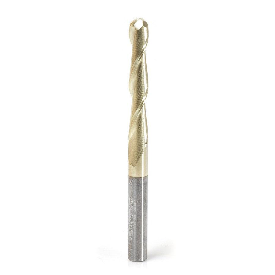 Amana Tool 6mm Carving 3D Tapered Ball Nose 46479
