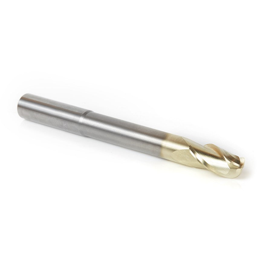 Amana Tool 3/8 Carving 3D Ball Nose ZrN 46491