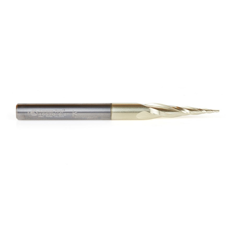Amana Tool 1/32 Carving 3D Tapered Endmill 46570