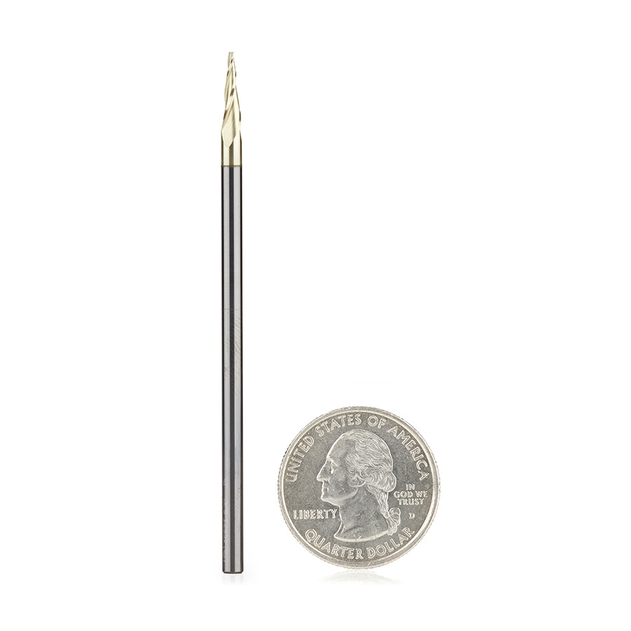 Amana Tool 1/32 Carving 3D Tapered Straight 46571