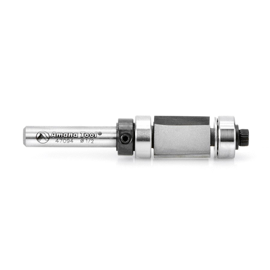 Amana Tool Flush Trim Double BB 1/2 in Dia. 47094