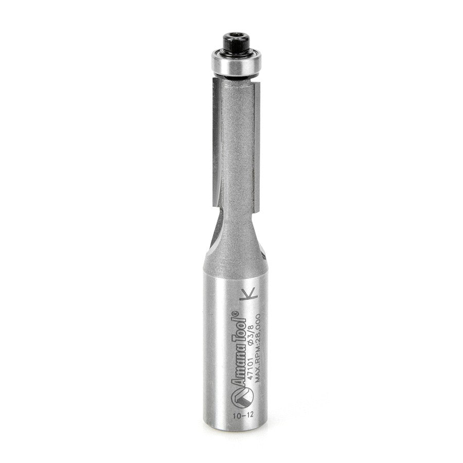 Amana Tool Flush Trim 3/8 Dia. 1/2 in Shank 47101