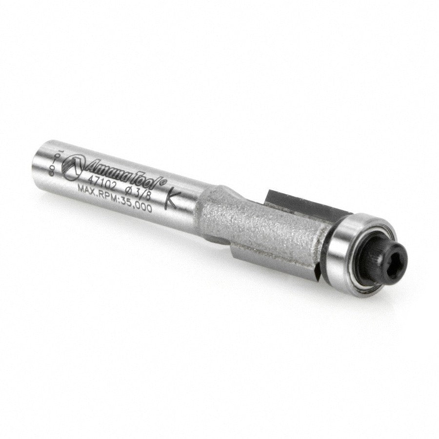 Amana Tool Flush Trim 3/8 Dia. 1/4 in Shank 47102