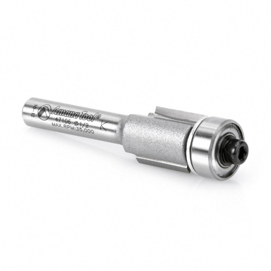Amana Tool Flush Trim 1/2 in Dia. 1/4 in Shank 47106