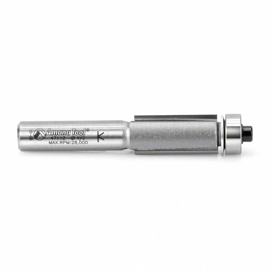 Amana Tool Flush Trim 1/2 in Dia. 3/8 Shank 47112