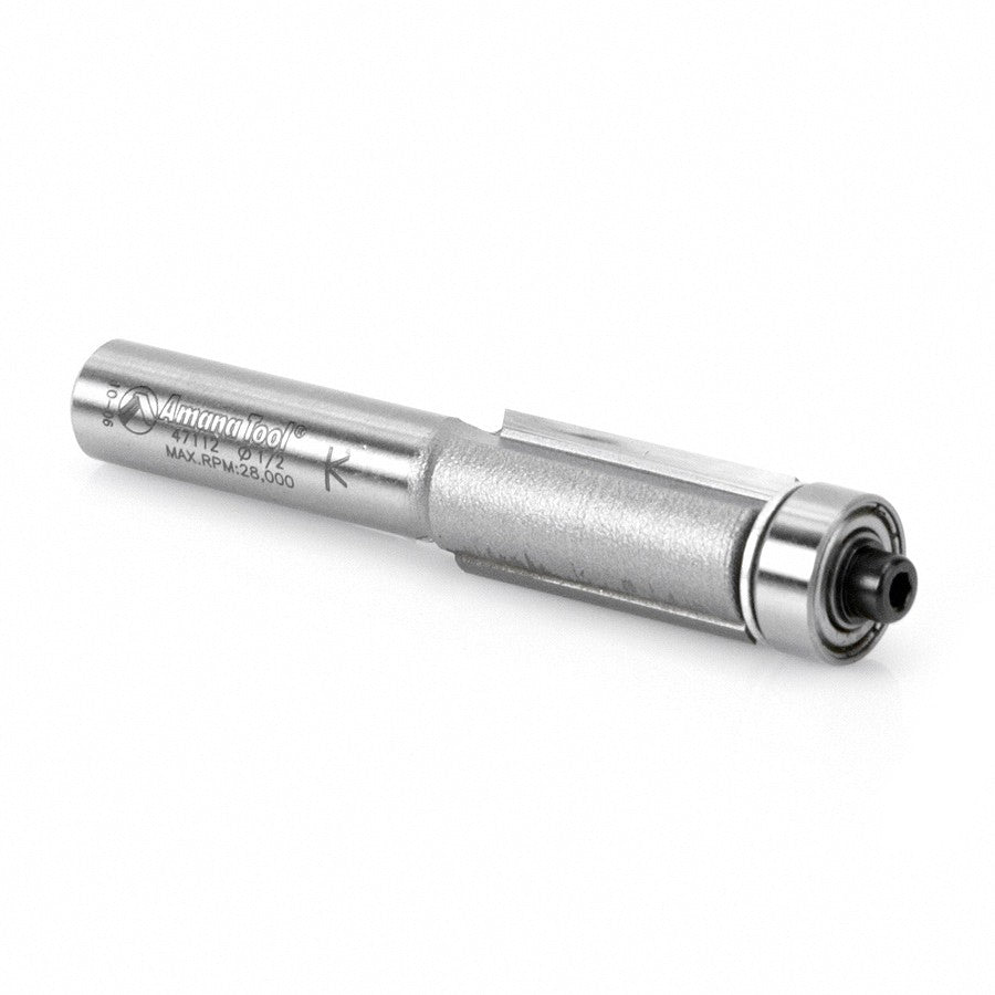 Amana Tool Flush Trim 1/2 in Dia. 3/8 Shank 47112