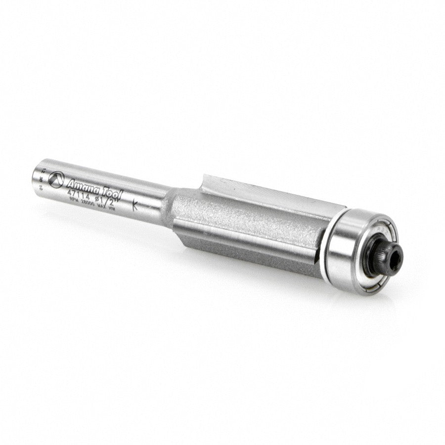 Amana Tool Flush Trim 3 Flute 1/4 in Shank 47114