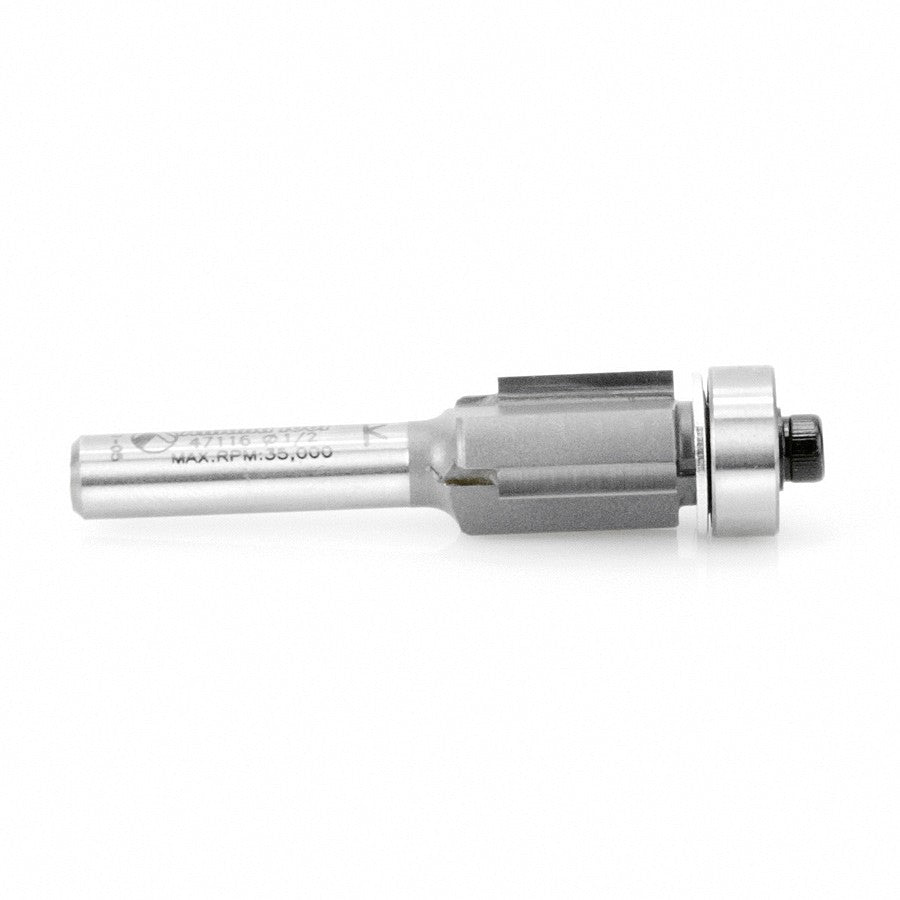 Amana Tool Flush Trim 3 Flute 1/4 in Shank 47116