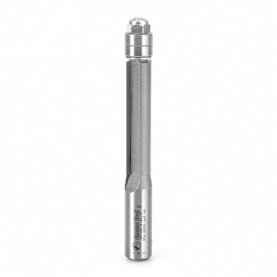 Amana Tool Flush Trim 2 Bearings 1/2 in Shank 47126-2