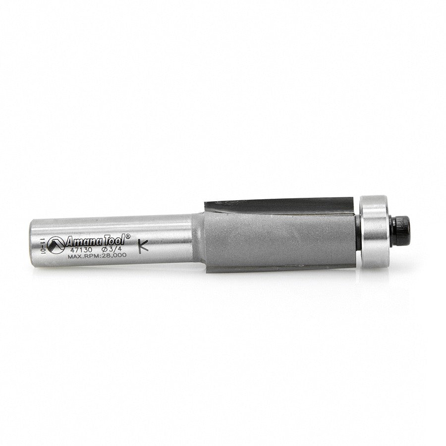 Amana Tool Flush Trim 3 Flute 1/2 in Shank 47131