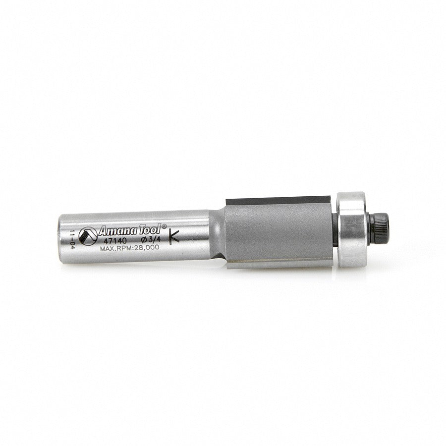 Amana Tool Flush Trim 3/4 in Dia. 1/2 in Shank 47140