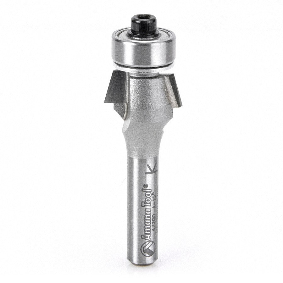 Amana Tool Bevel Bit 15 Degree 1/4 in Shank 47200
