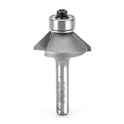 Amana Tool Bevel Bit 45 Degree 1/4 in Shank 47204