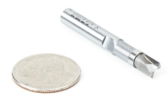 Amana Tool Plunge 1/4 in Dia. Upper BB 1/4 in Shank 47224-S