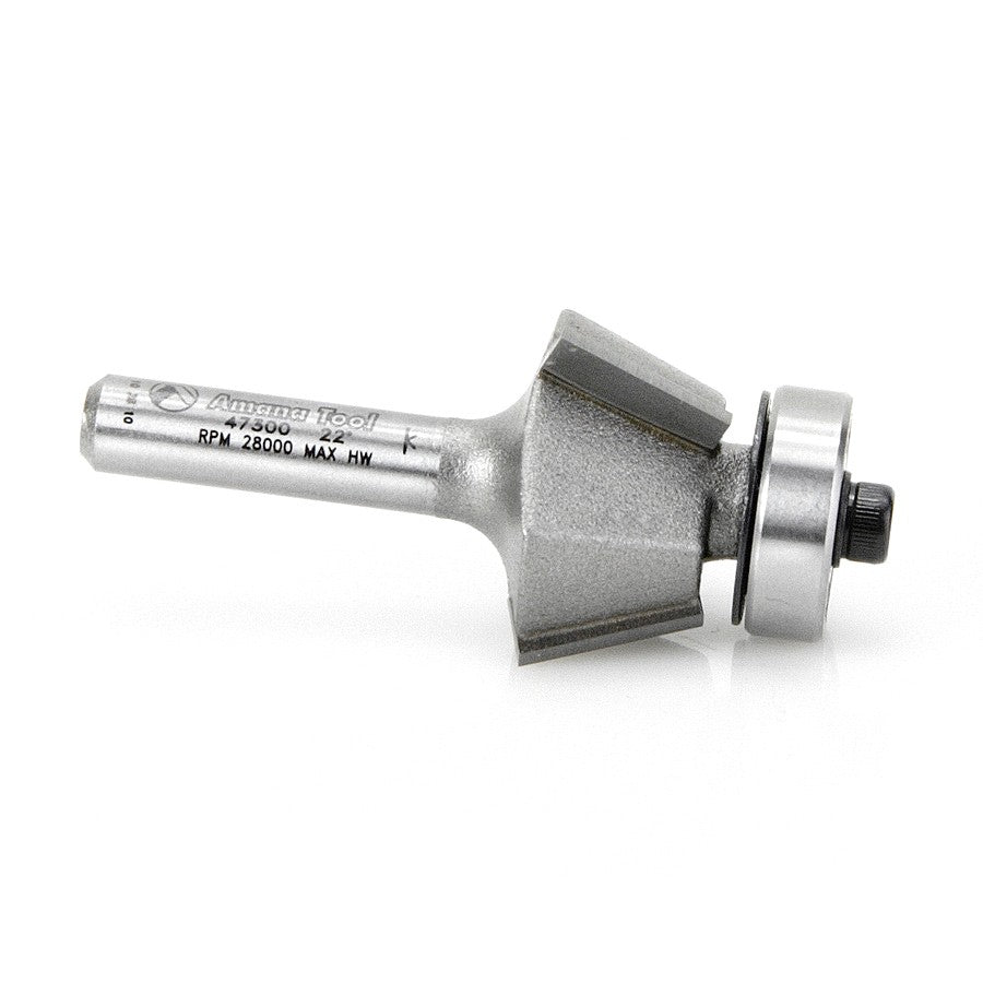 Amana Tool Bevel Trim 15 Degree 3 Flute. 47301